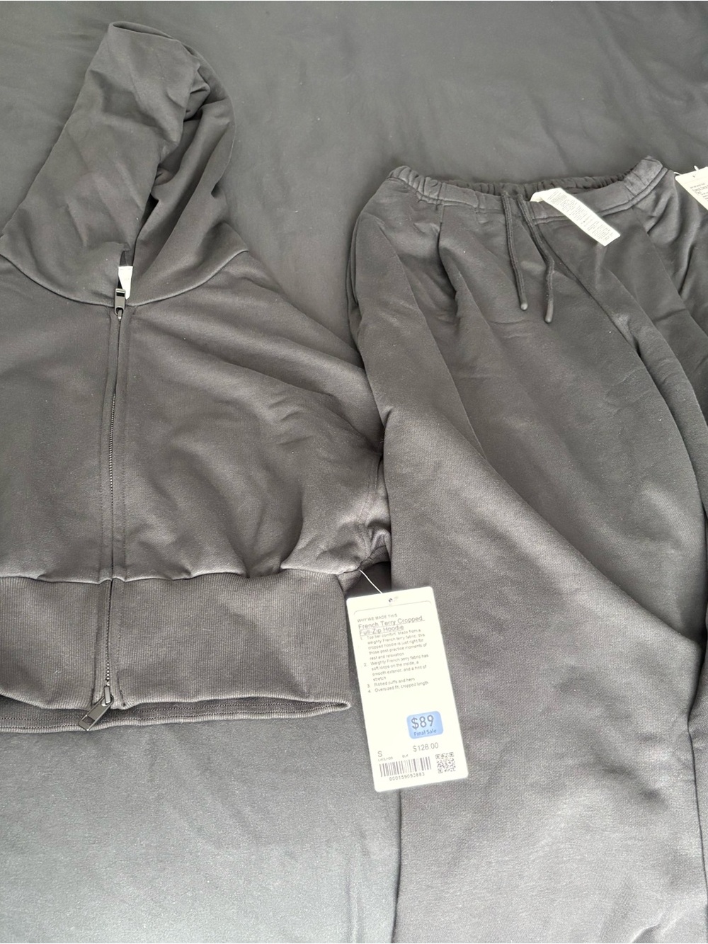 Lululemon French Terry matching set